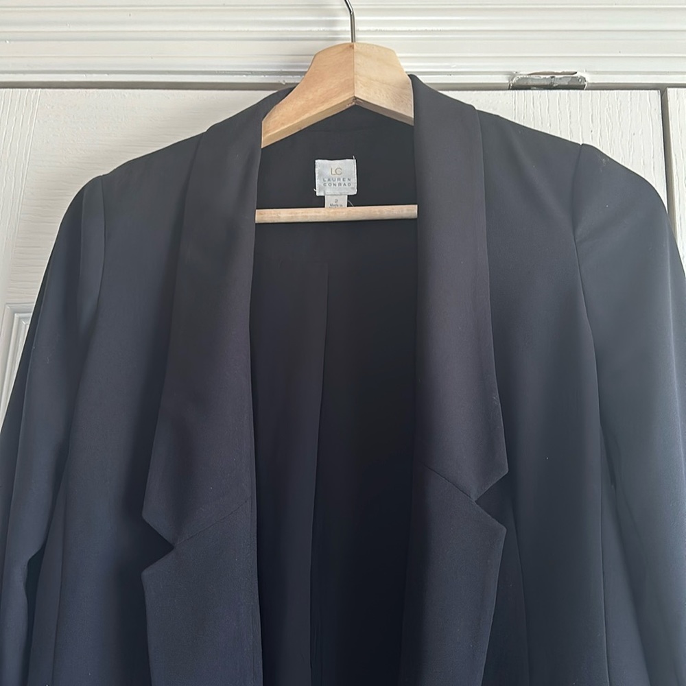 LC Lauren Conrad unstructured blazer/jacket